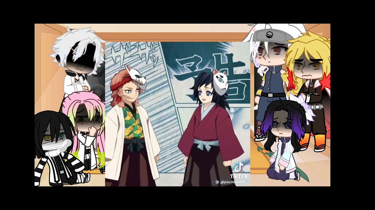 hashiras reaccionan a giyuu tomioka parte 2
