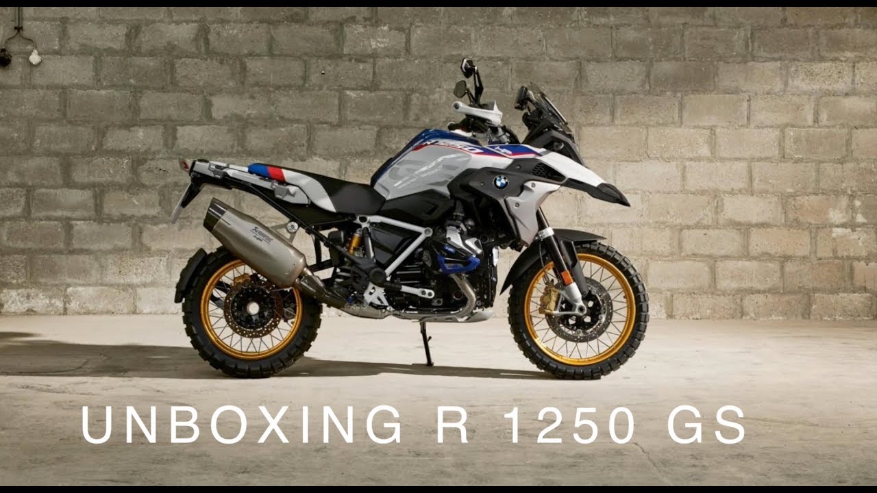 UNBOXING NEW BMW R 1250 GS