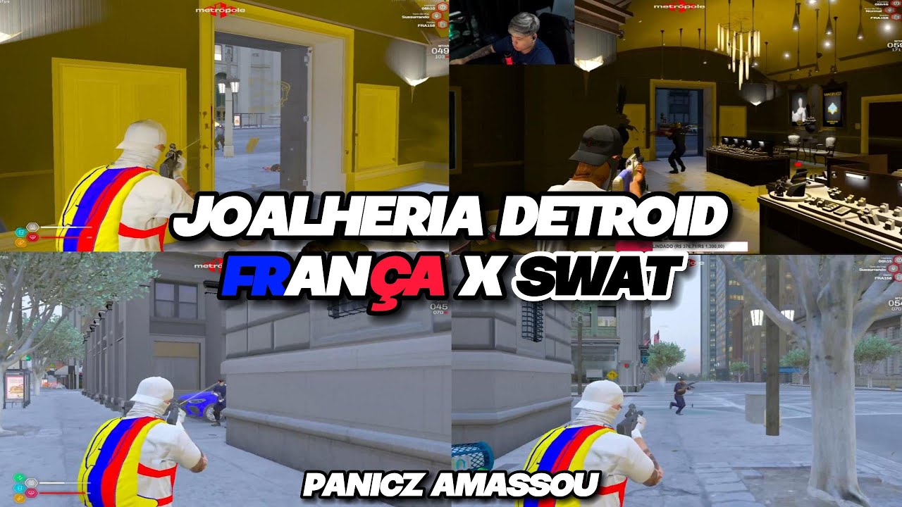 JOALHERIA DETROID - FRANÇA X SWAT