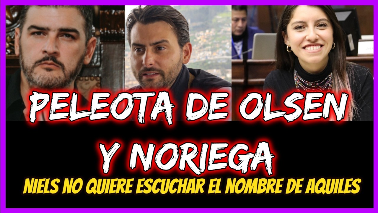 Peleota de Olsen y Noriega.  Niels no quiere escuchar el nombre de Aquiles