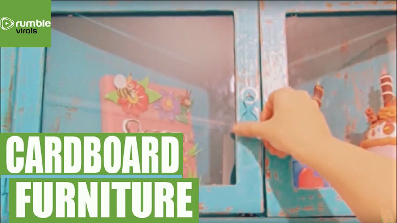 DIY: Cardboard corner furniture
