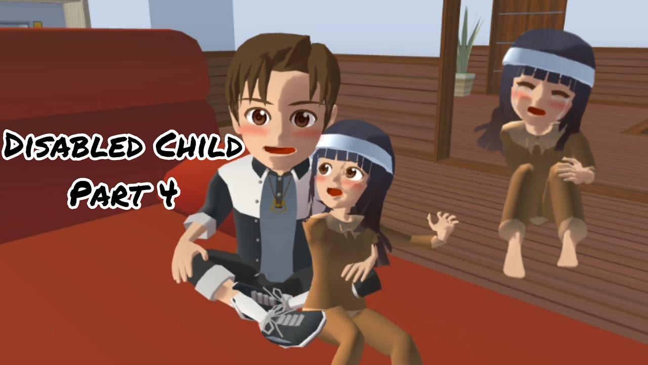 Disabled Child (Part 4) | Sad story | Sakura School Simulator