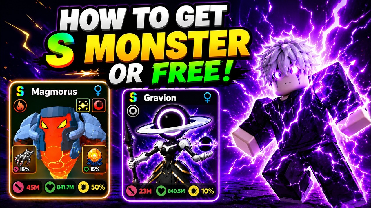 FREE S RANK MONSTER AND NEW RIFT IN CATCH A MONSTER