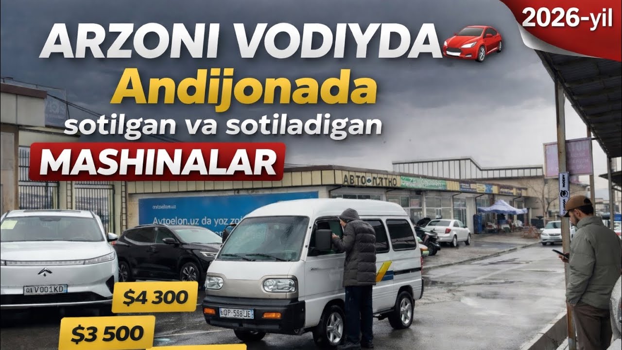 08.02.2026 Sotilgan va sotiladigan mashinalar narxlari 