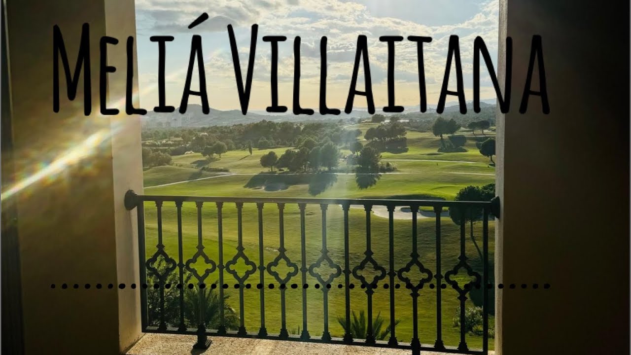Hotel Meliá Villaitana ,el hotel más bonito de Benidorm!
