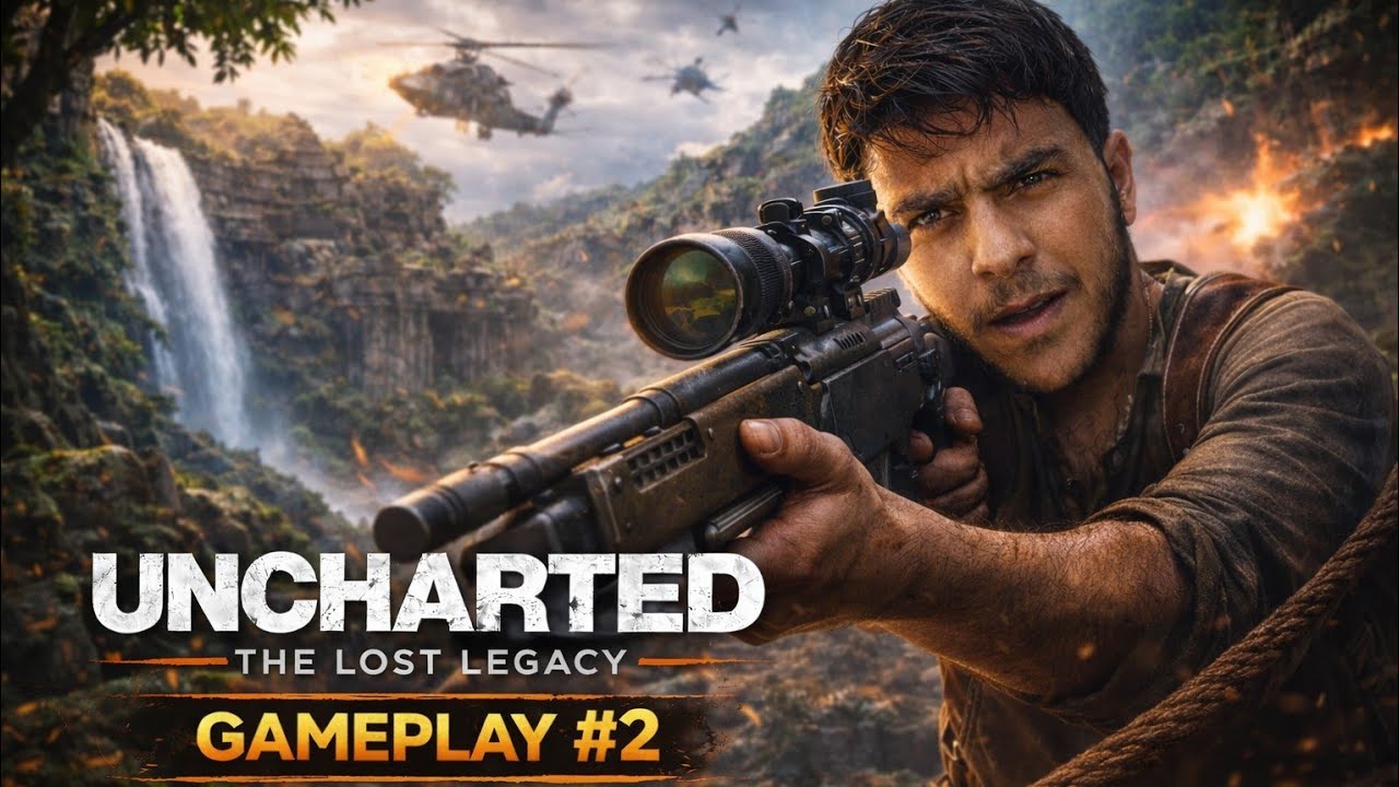 Uncharted The Lost Legacy Gameplay Part 2 | Walkthrough | PS4 PS5 PC 