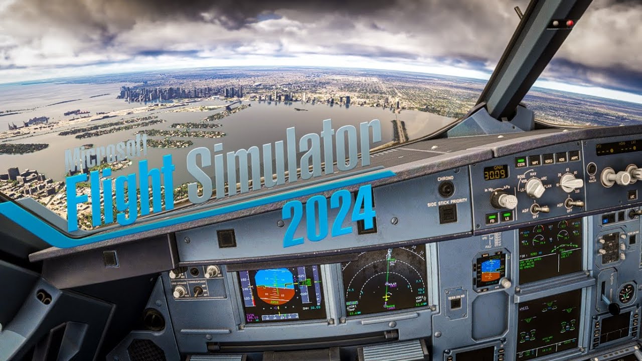 MSFS 2024 | Fenix A320 Ultra Realistic POV Cockpit Landing at Miami Intl. Airport [KMIA/MIA]