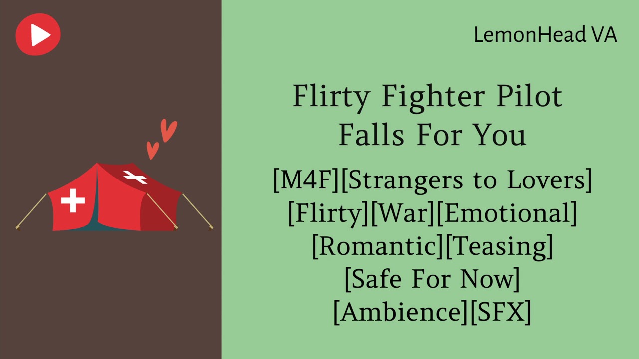 Flirty Fighter Pilot Wants You [M4F ASMR Roleplay] [Strangers To Lovers]