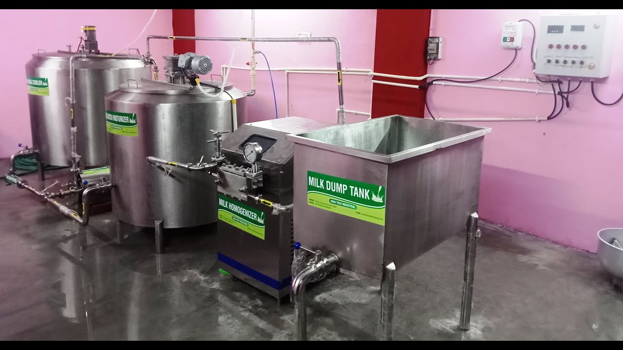 Mini Dairy Paneer Plant & Milk Boiling System
