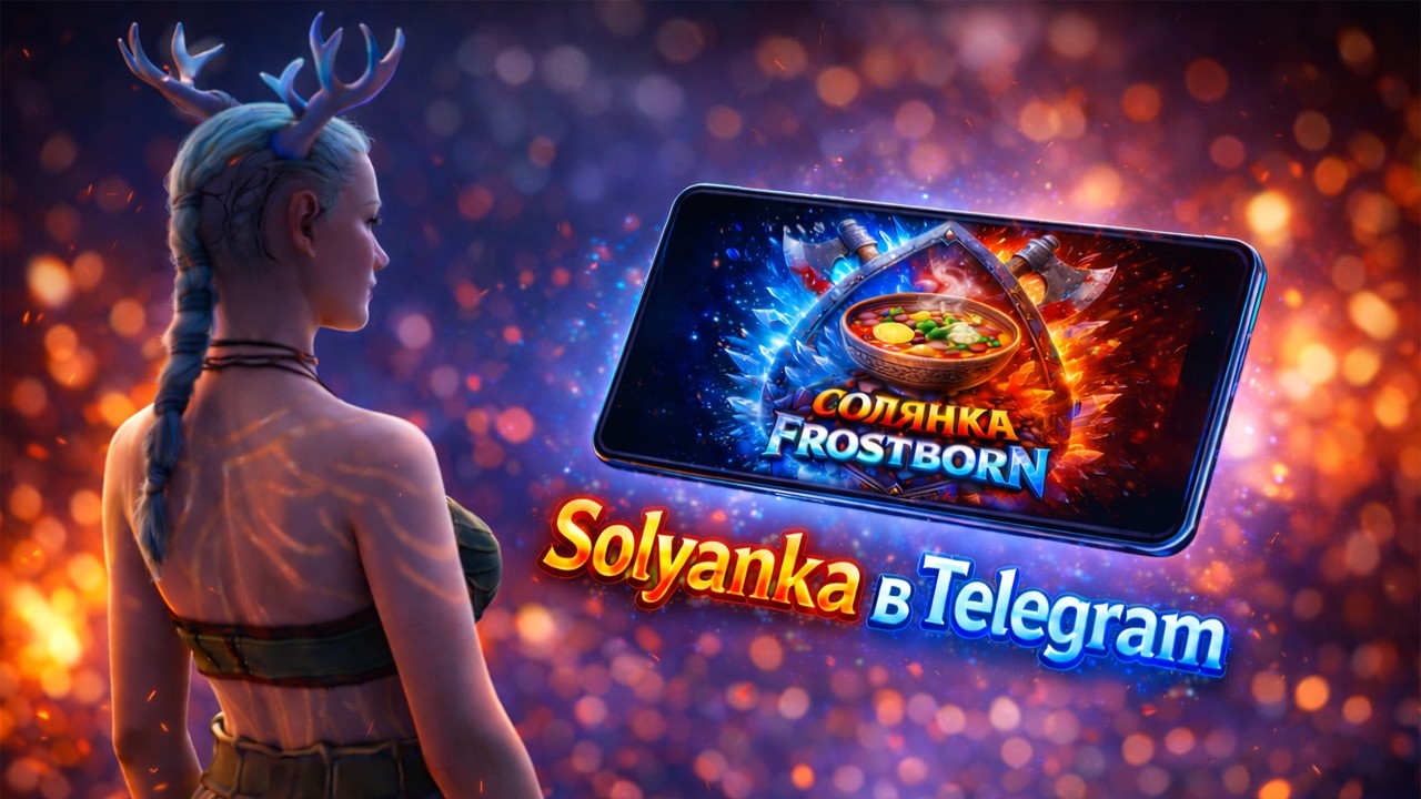 🛒 СОЛЯНКА В ТЕЛЕГРАМ Frostborn Coop Survival