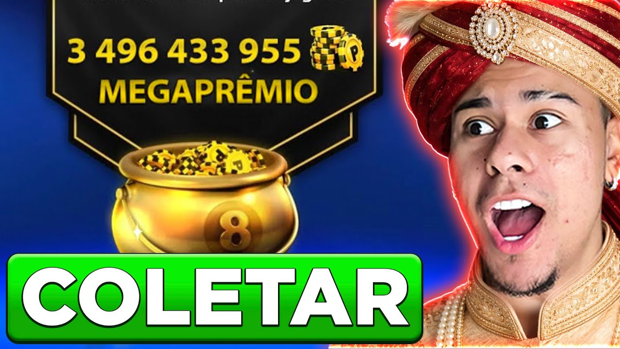 ESSE MEGAPRÊMIO PODE SER SEU 🔥 JOGANDO NA NOVA MESA DE JACKPOT DO 8 BALL POOL
