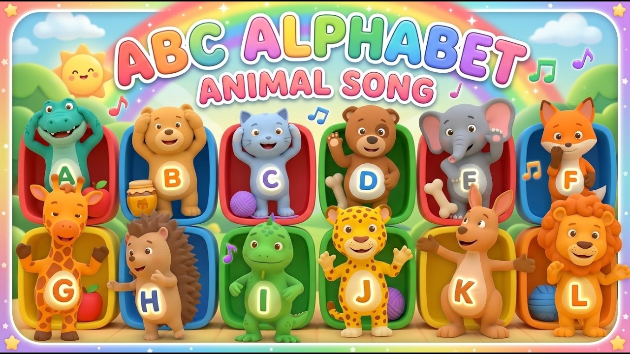 Animal ABC Song for Kids | Felicity's Fun House