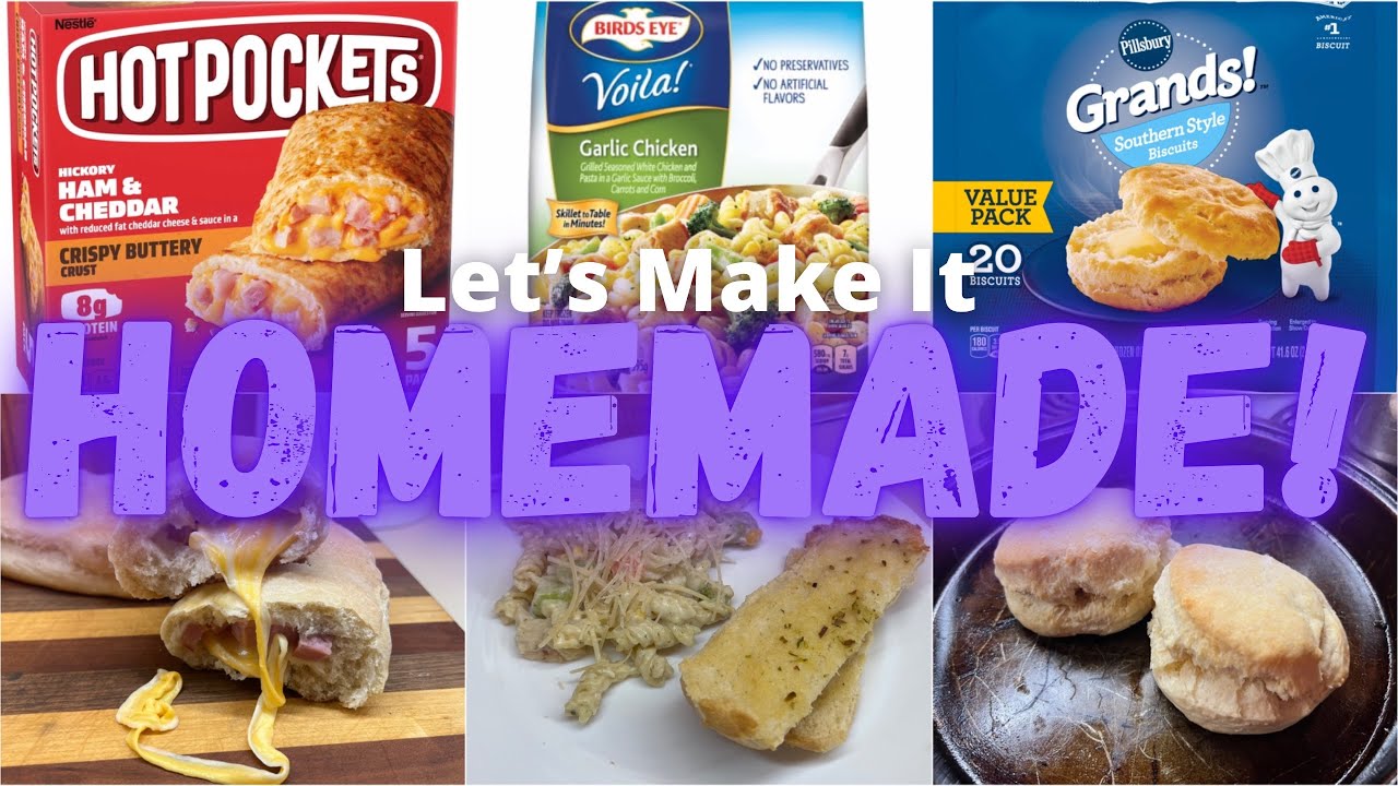 Make it HOMEMADE || MAKE YOUR FREEZER FAVORITES AT HOME!