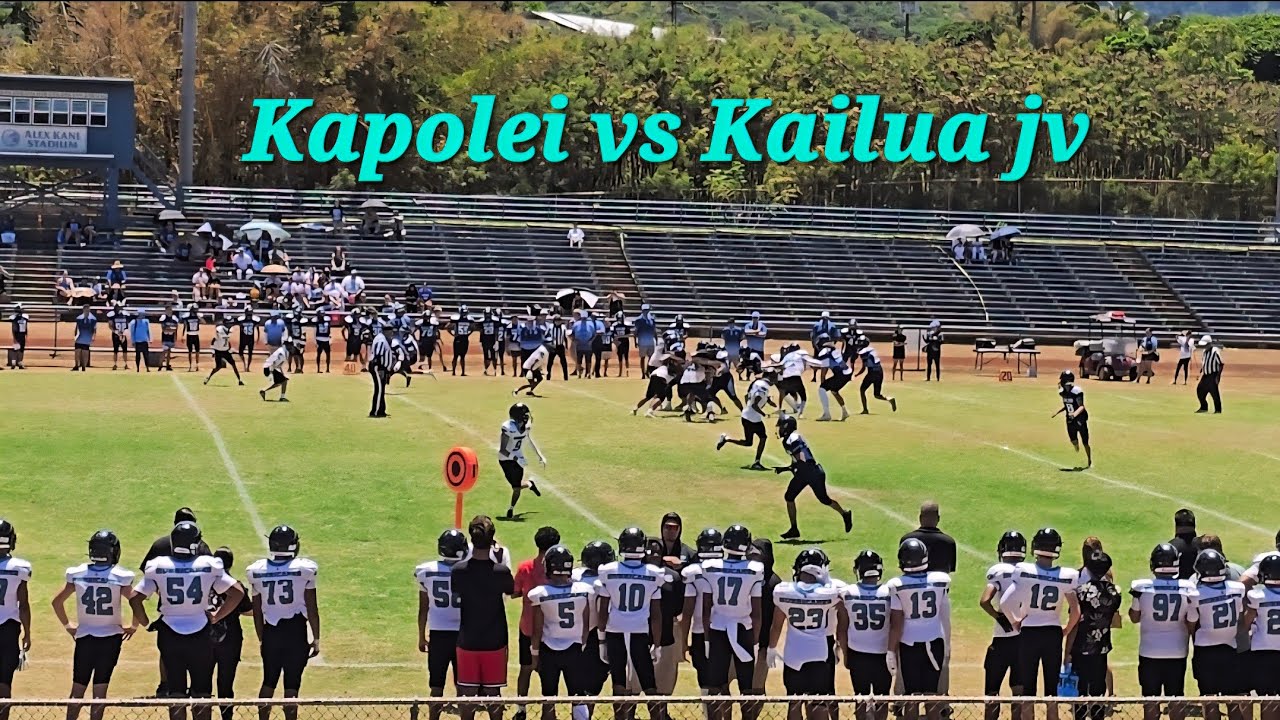 Kapolei Hurricanes JV vs. Kailua 
