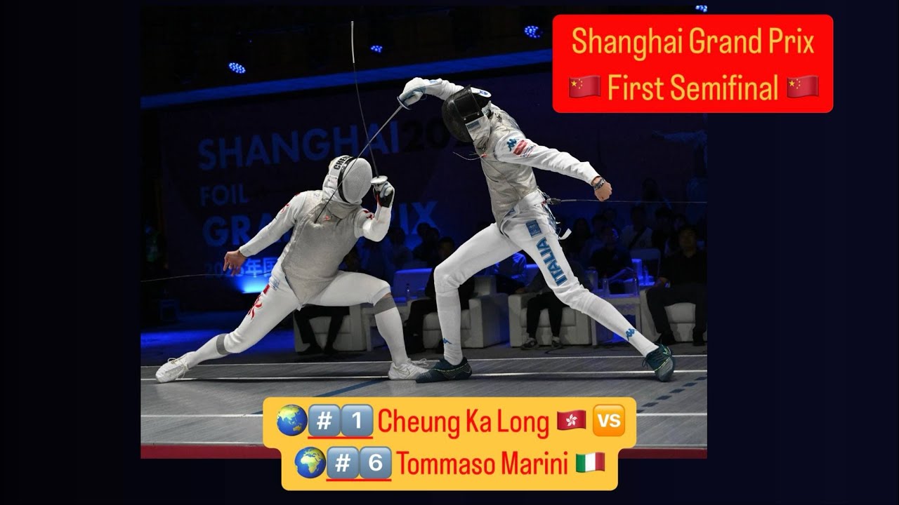 Shanghai Grand Prix 2025 SMF - L4 - Cheung Ka Long HKG v Tommaso Marini ITA