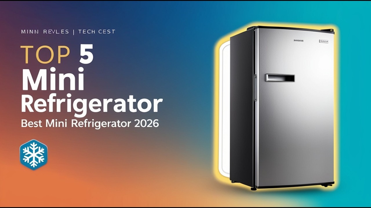 Top 5 Best Mini Refrigerators 2026 | Best Compact Fridge for Dorm, Office & Bedroom