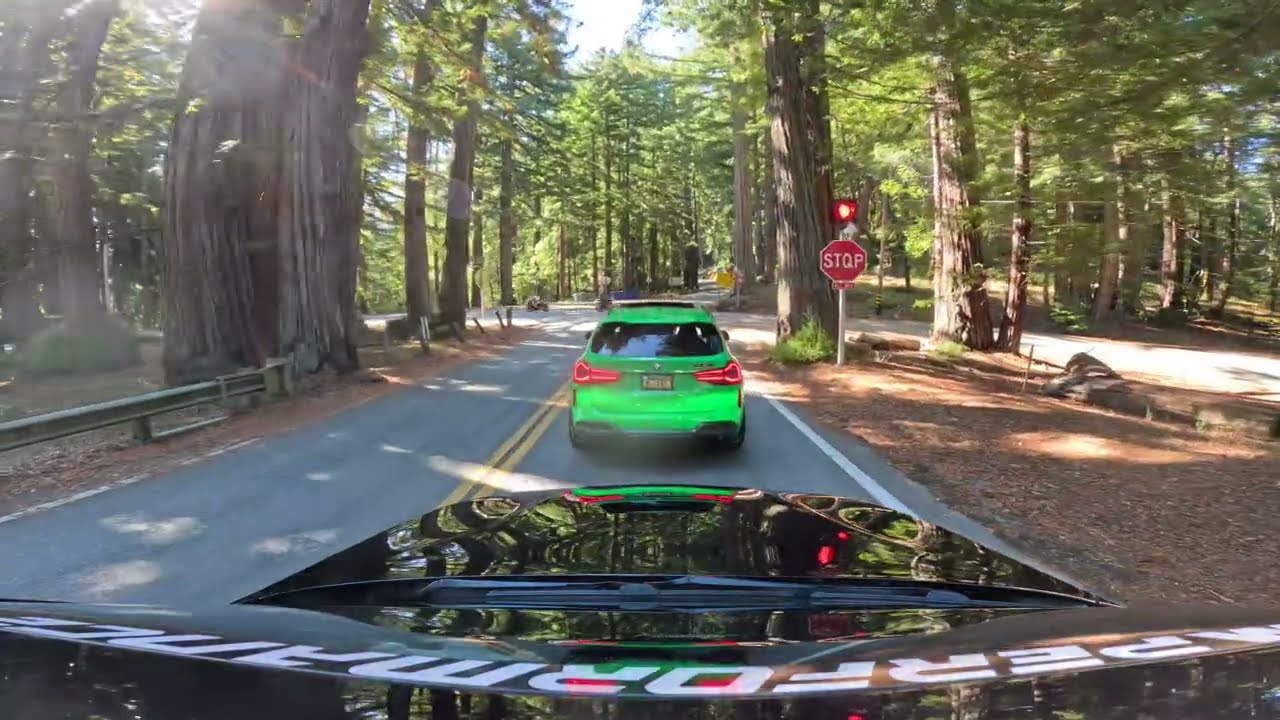 Video #3 BMW M chapter drive through the Santa Cruz mountains! #bmw #bmwm #bmwx5m 
