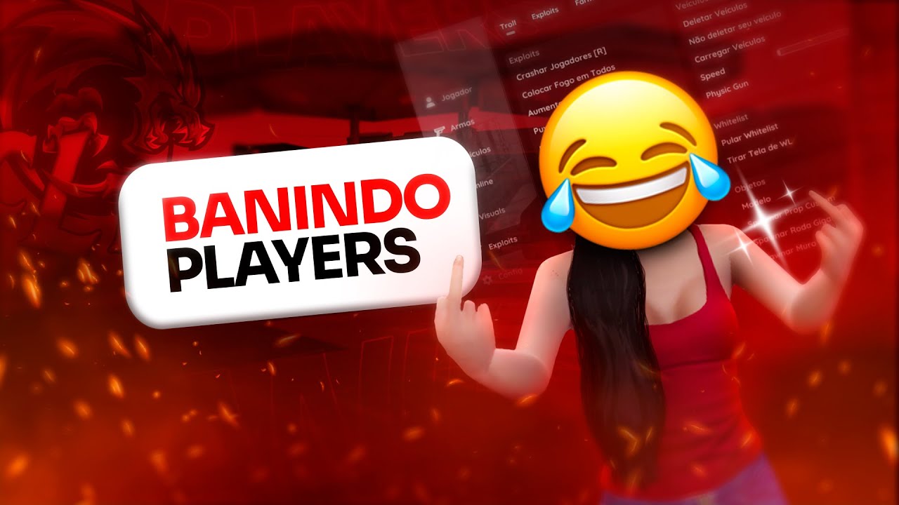 BANINDO TODOS OS PLAYERS DO SERVIDOR ! SHARK MENU  GTA RP 🤣