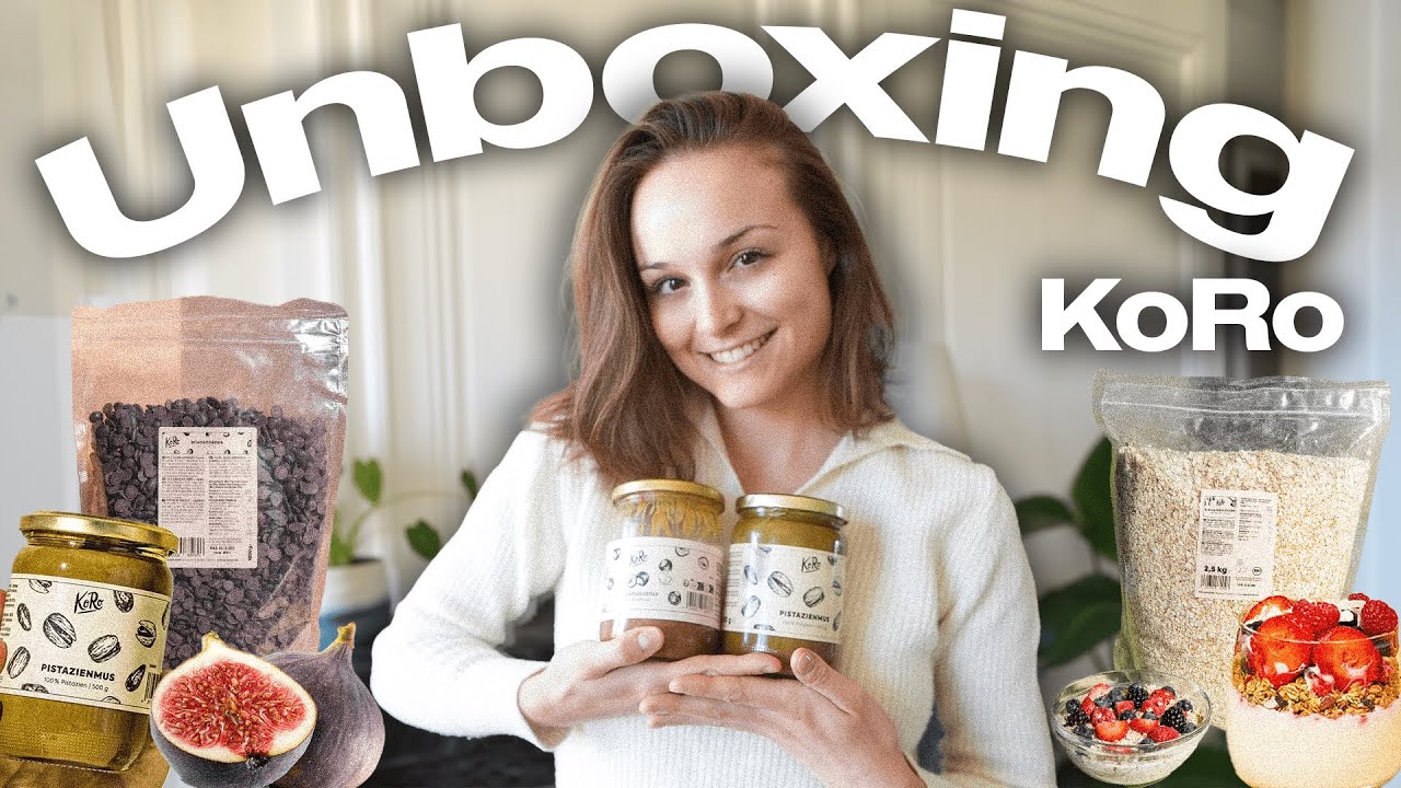 RETOUR DE COURSES I Unboxing KoRo