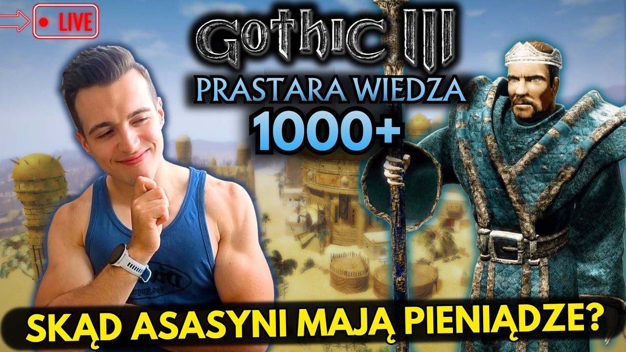 Gothic 3: 1000 Prastarej Wiedzy 🔴 ŚWIĄTYNIA MORA SUL I SZATA WODY #6