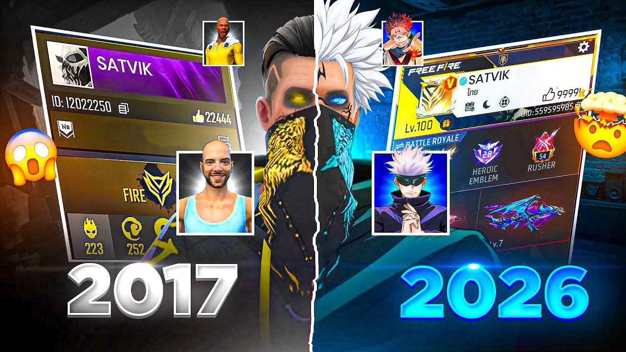 Searching 2017 Old Players Id in 2025 ft.‪@satvik @GyanGaming