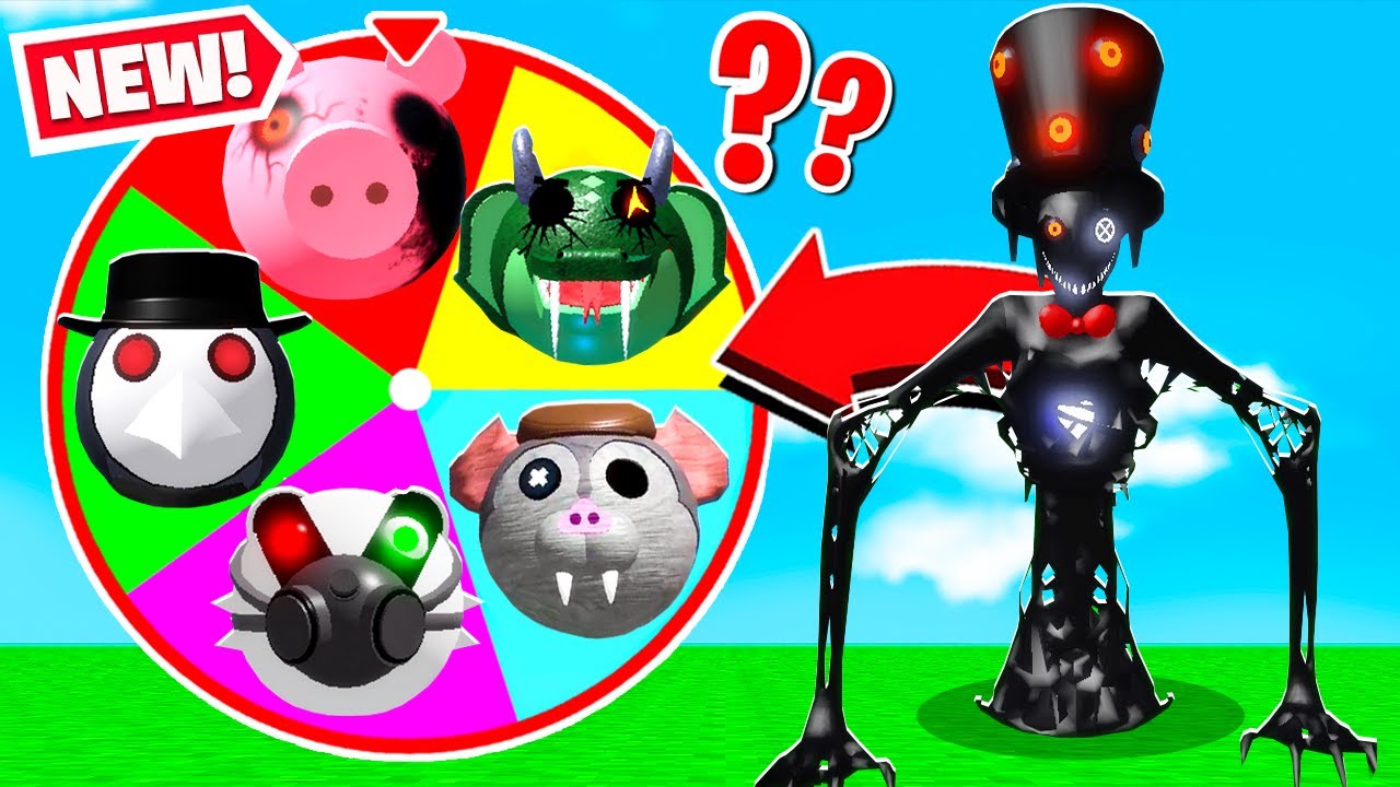 ROBLOX PIGGY RANDOM MAPS & SKIN CHALLENGE! (Part 27)