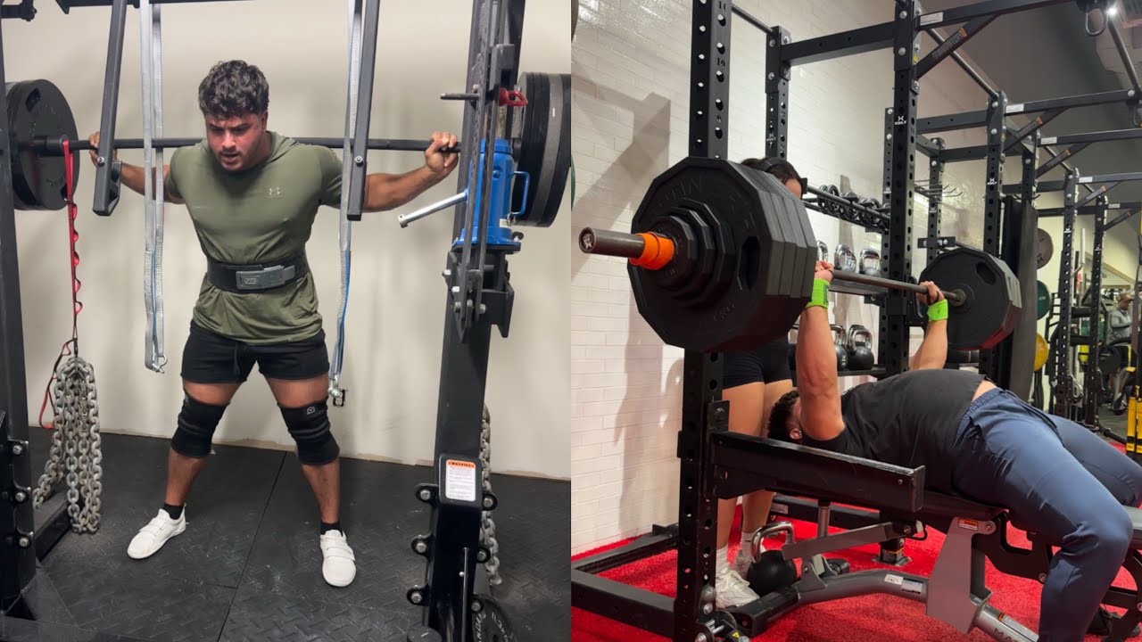705lb Squat , 440lb X 2 Bench , Meet Updates | 47 Days Out 