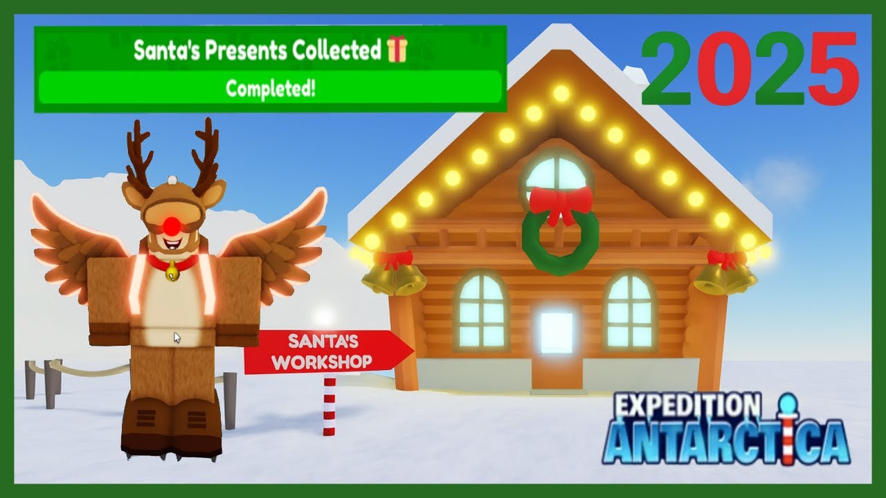 All 100 Santa Present Locations  | Expedition Antarctica Roblox Christmas Event. #roblox