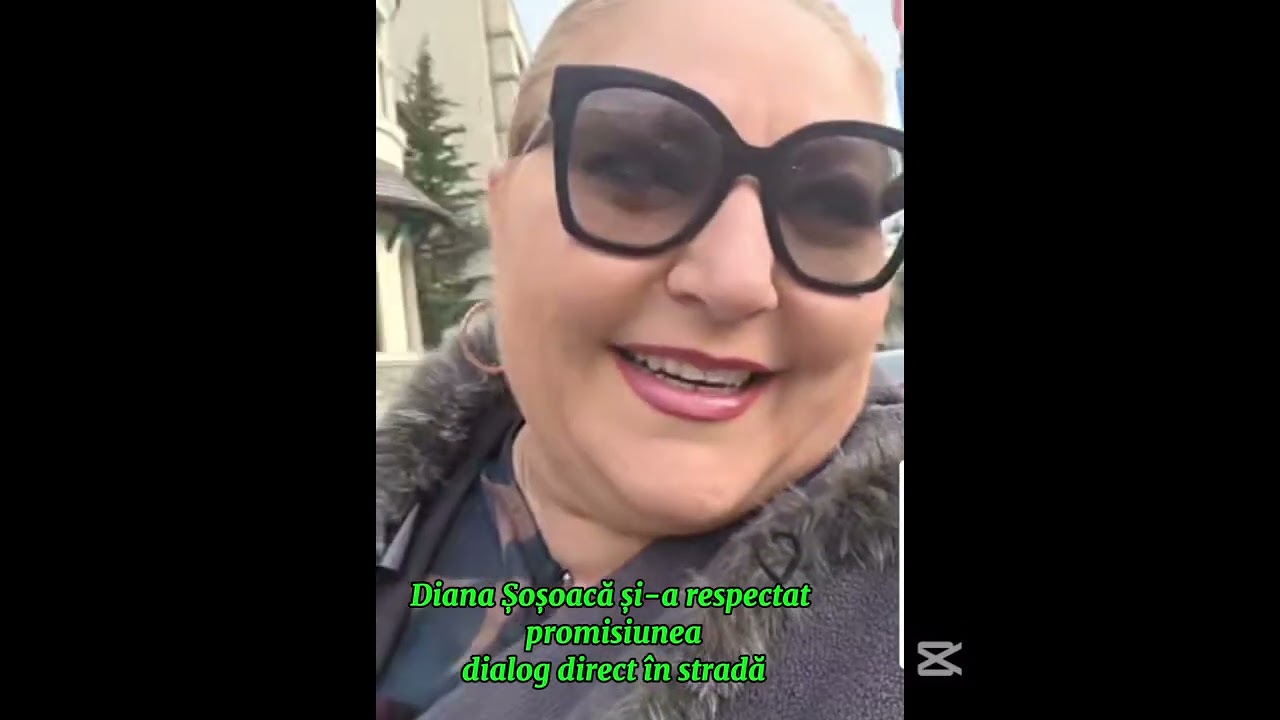Diana Șoșoacă și-a respectat promisiunea: dialog direct în stradă! 18 martie 2026 