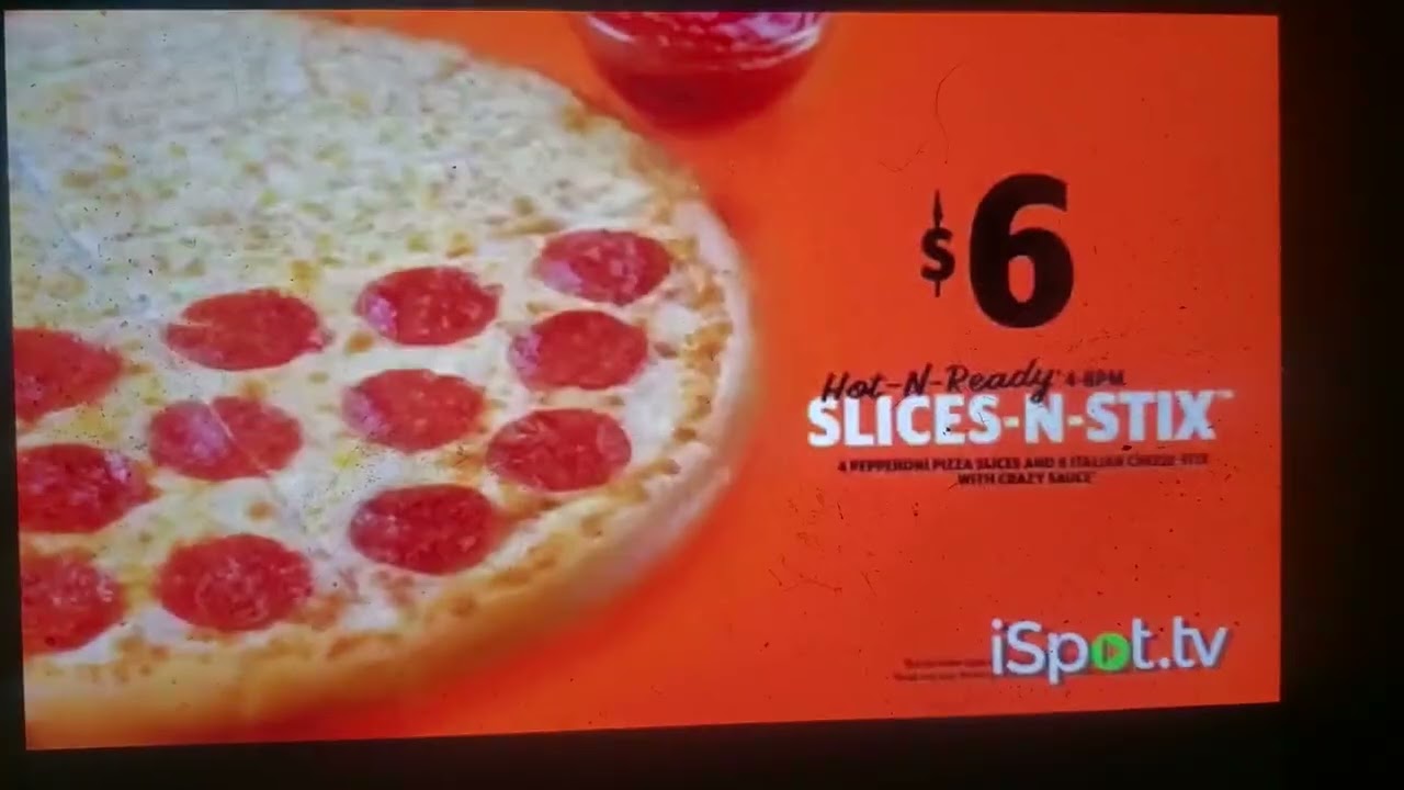Little Caesars Slices-N-Stix Commercial 
