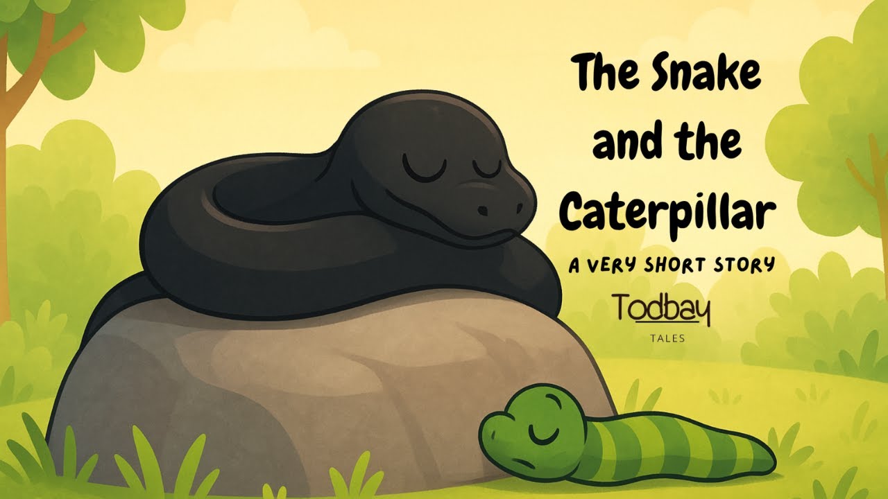 The Snake  and the  Caterpillar | A Very Short Moral Story 