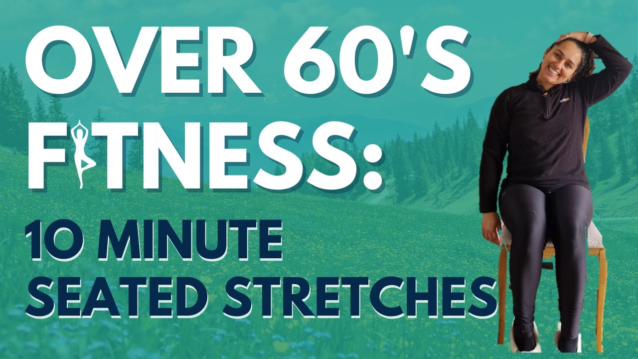 10 Min Seated Stretch Session - Senior Fitness Workout for over 60s || Rosaria Barreto