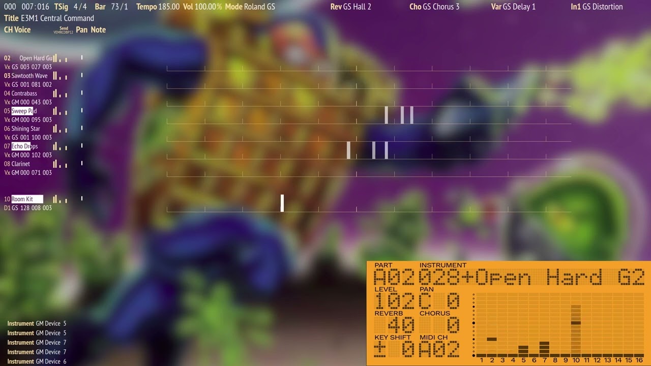 Andrew Benon - E3M1 Central Command (2008) [GS, SC-88 Pro]
