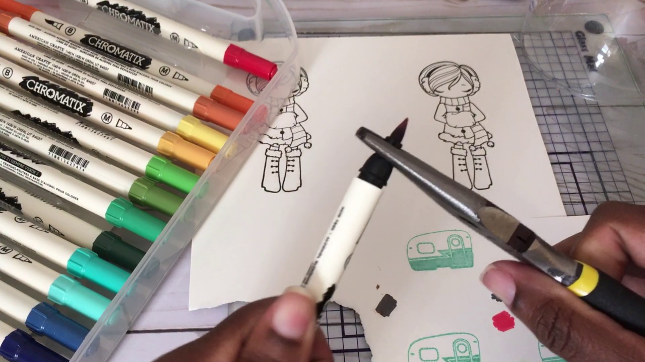 Don't throw out those Alcohol Markers!!!