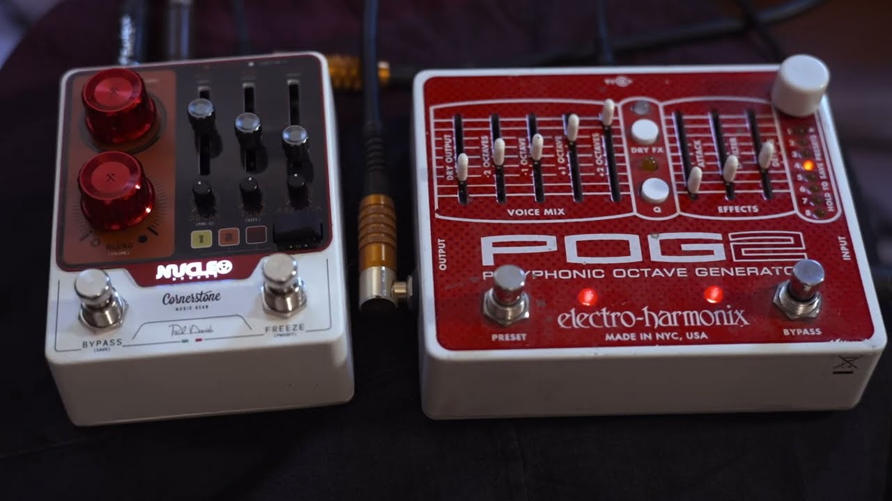 Cinematic pad sounds with Cornerstone NUCLEO + POG2