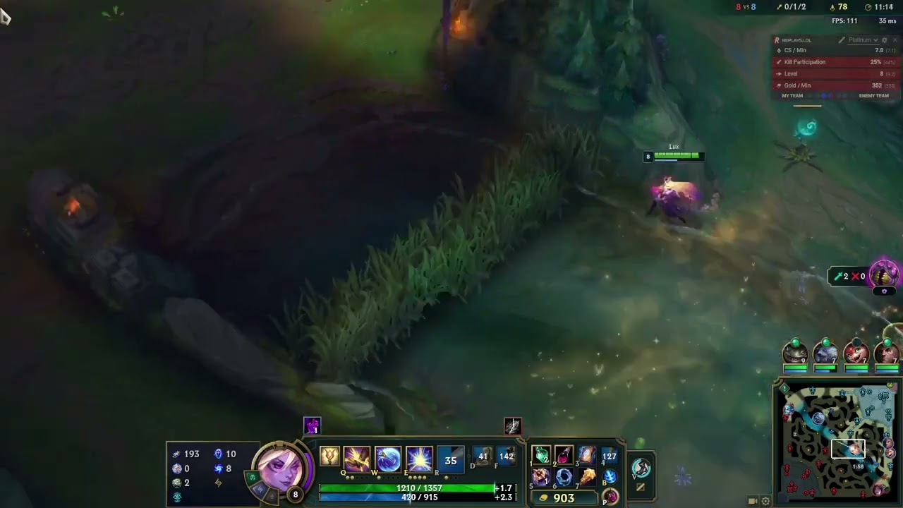 Lux Game 34 (Loss vs Aurelion Sol, 10th straight loss)