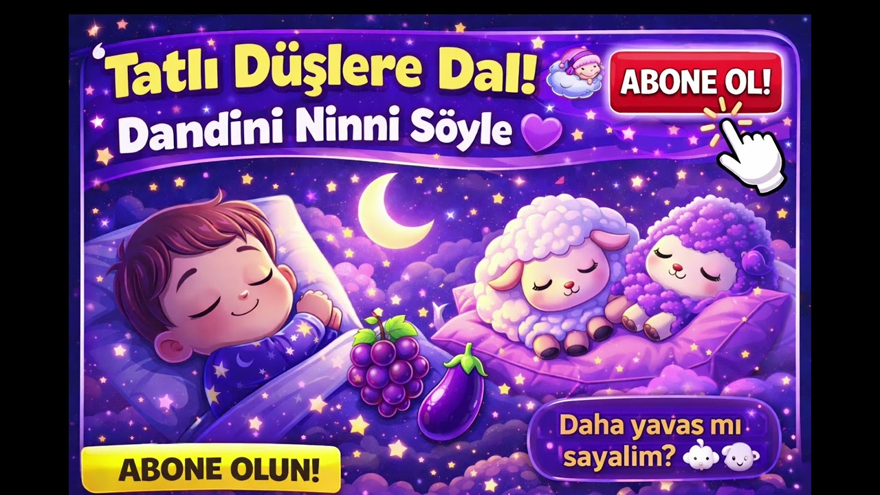 Dandini Ninni ile Uykuya Dal 🌙 | Çocuklar İçin Ninni