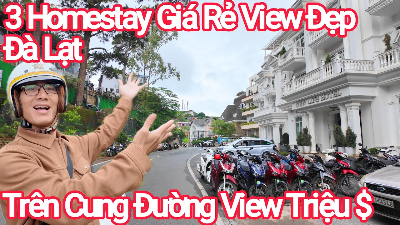 Đà Lạt 3 Homestay Giá Rẻ View Đẹp Trên Con Đường Đẹp Nhất