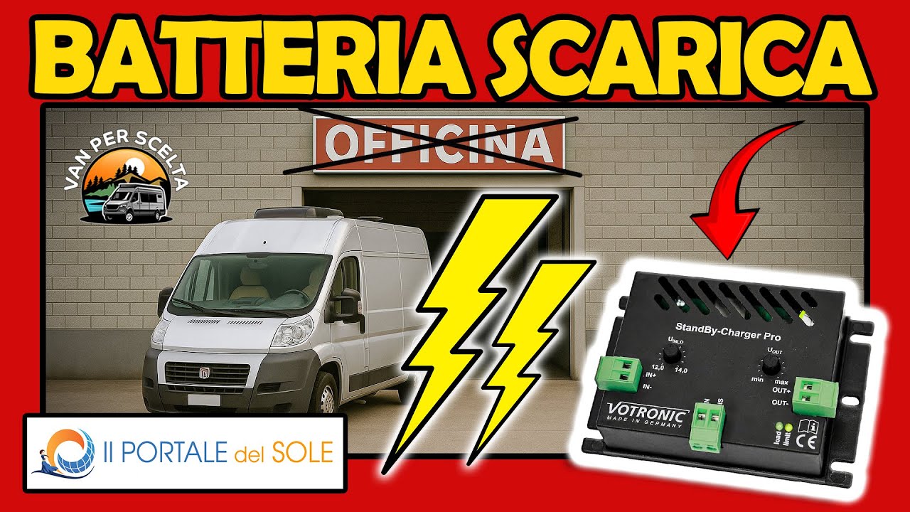 BATTERIA MOTORE SCARICA? MANTENITORE DI CARICA VOTRONIC | Van Per Scelta