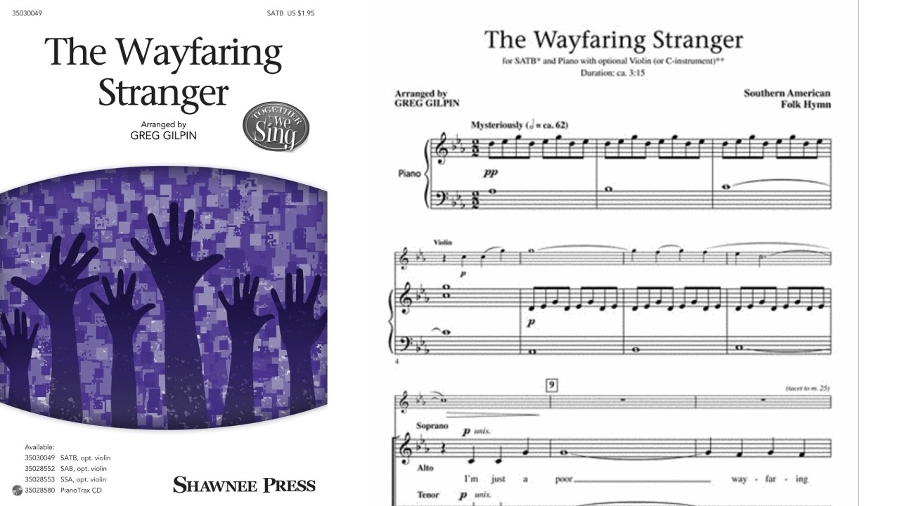 The Wayfaring Stranger | SATB Choir | Arr. Greg Gilpin