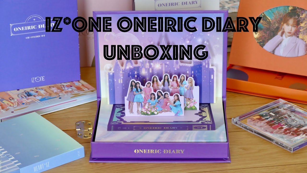 IZ*ONE Oneiric Diary Unboxing