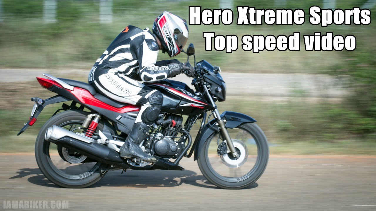 Hero Xtreme Sports top speed | IAMABIKER