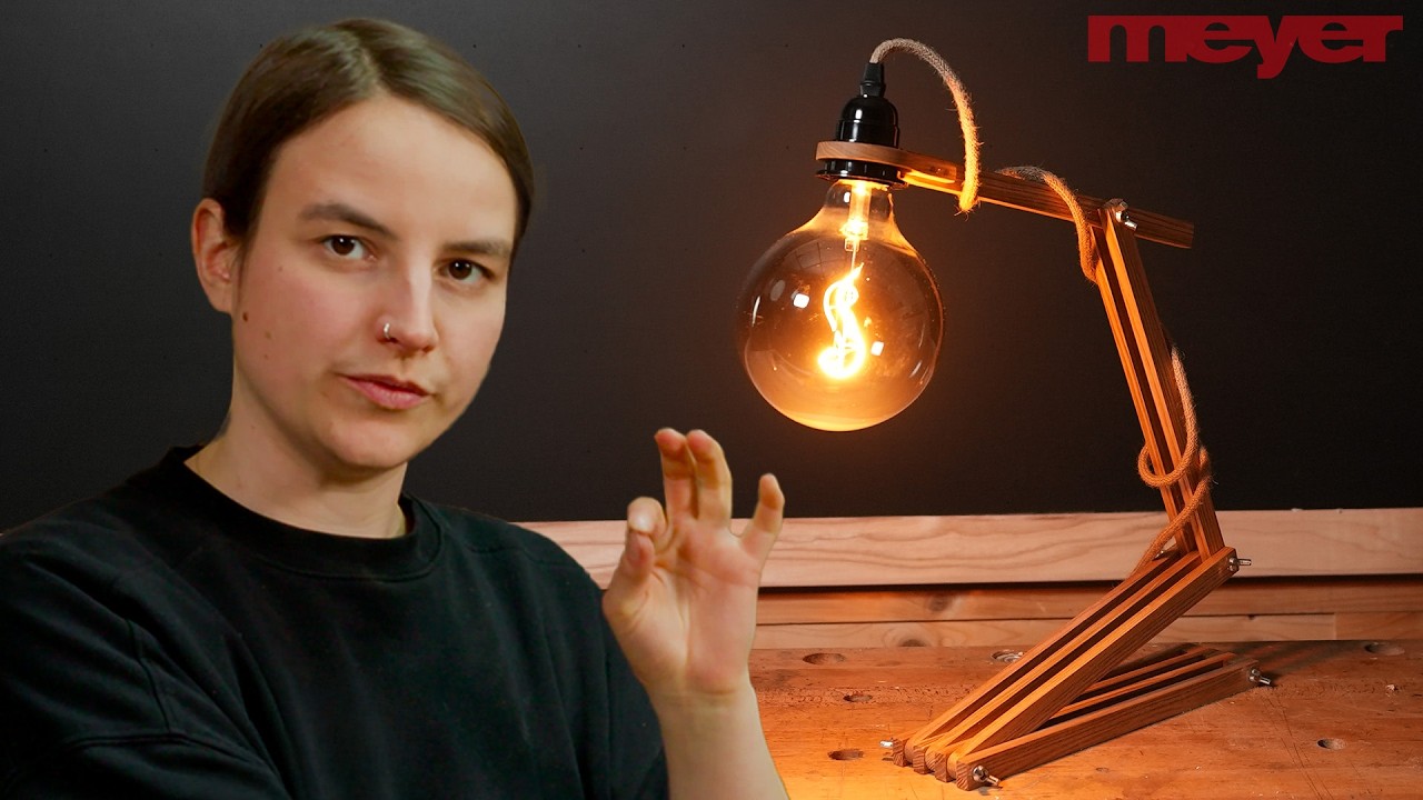 Unglaublich! Aus alten Holzresten zur DIY-Luxuslampe!