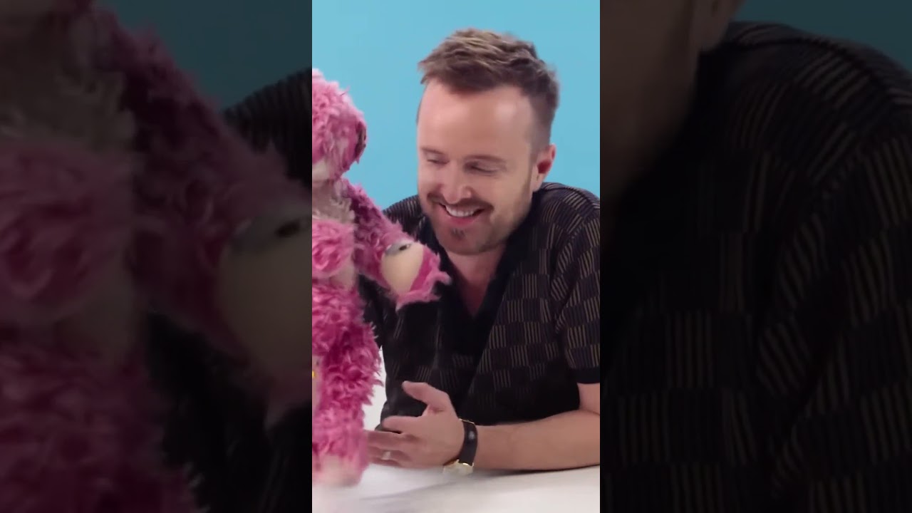 Aaron Paul HATES the Breaking Bad Teddy Bear 🧸 | Breaking Bad #shorts