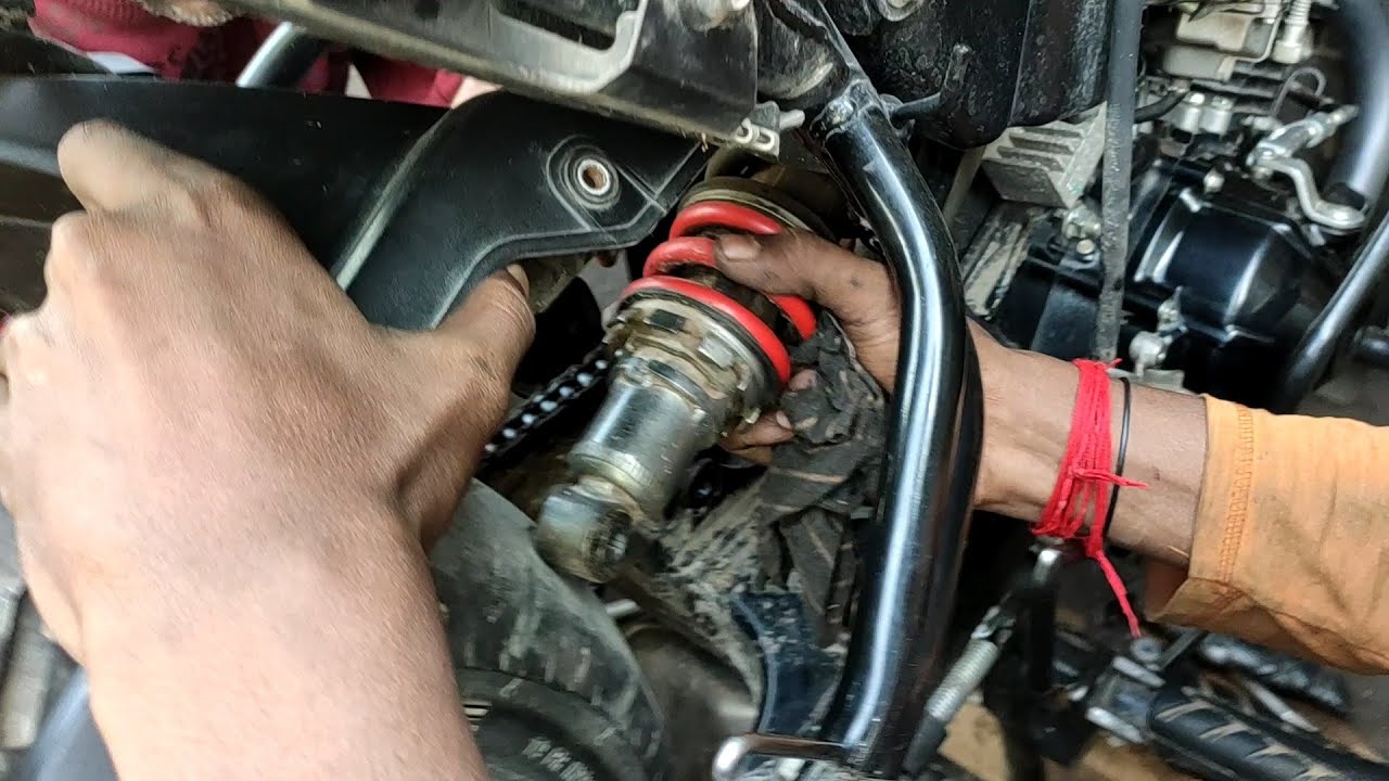 Honda hornet Mono suspension repair //মনো সকাব রিপিয়ার