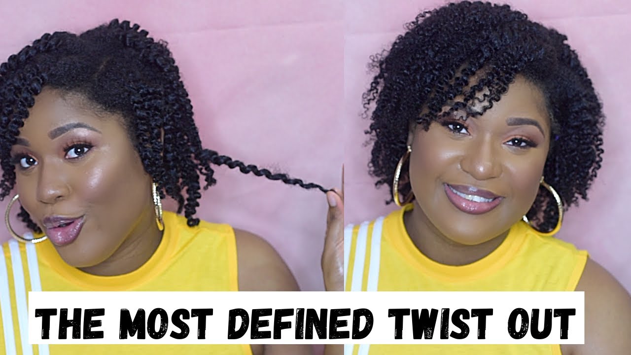Get This Perfect Twist Out on Natural Hair Using As I Am