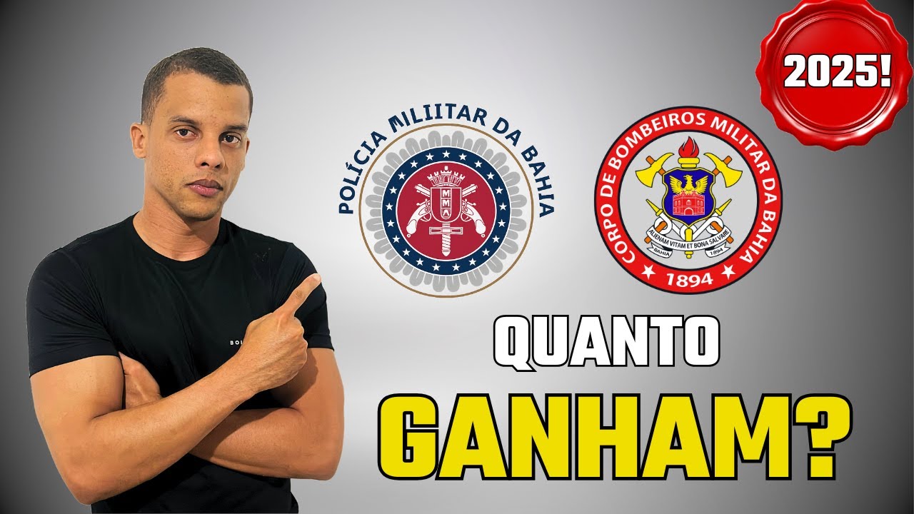Quanto ganham os Bombeiros e Policiais Militares na Bahia em 2025? Salário atualizado!