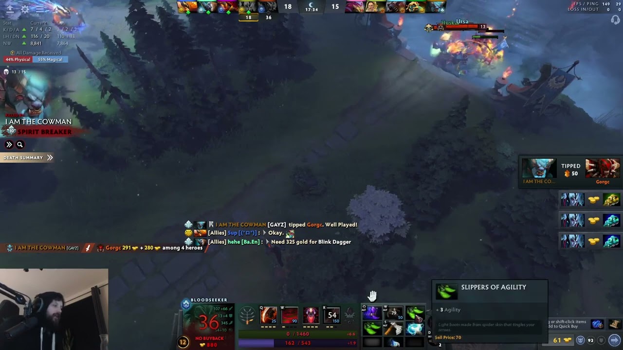 GorgcSmash so hard after he gets bashed by Spirit Breaker