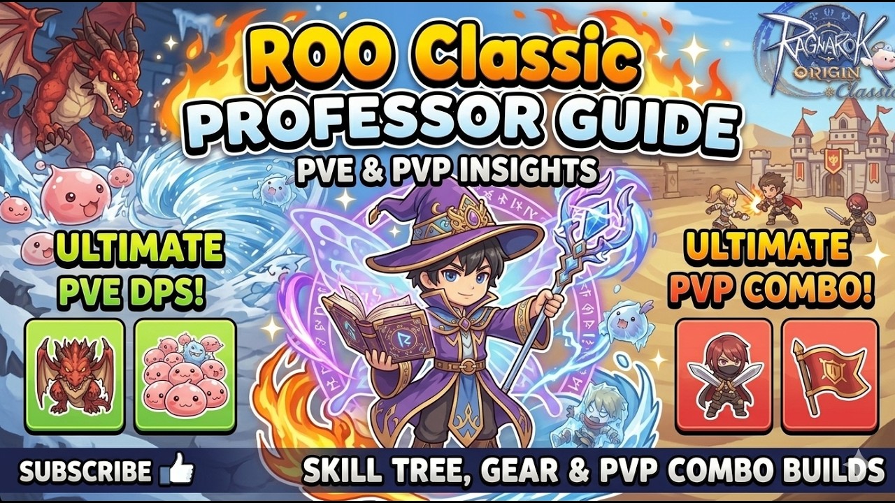 Professor PVP & PVE Guide | Ragnarok Online Origin Classic