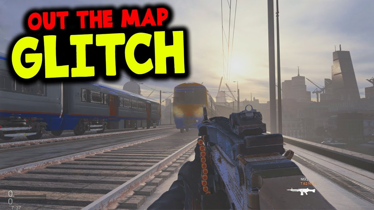 Исследуем внешние стороны карт Modern Warfare... (новый глюк)
